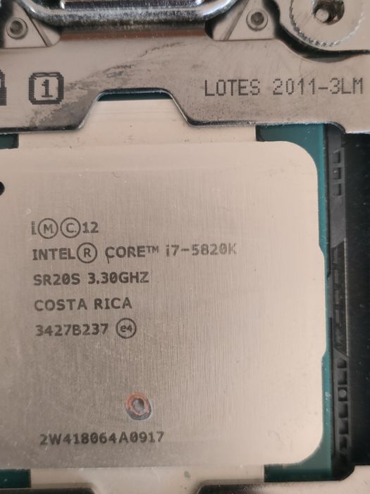Placa de baza + procesor i7