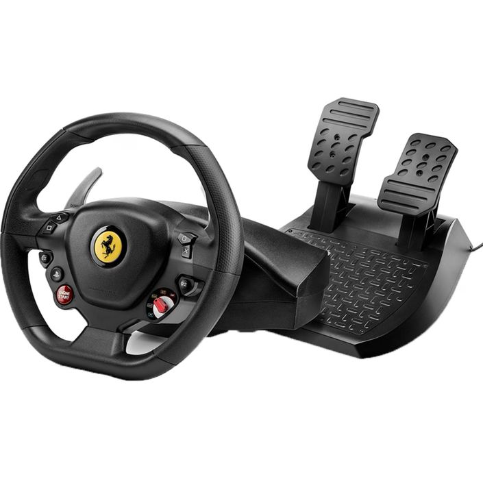 Volan gaming THRUSTMASTER T80 Ferrari 488 GTB Edition, PS5/PC, negru