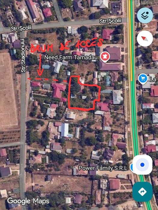 Casă și teren în Tămădău Mare