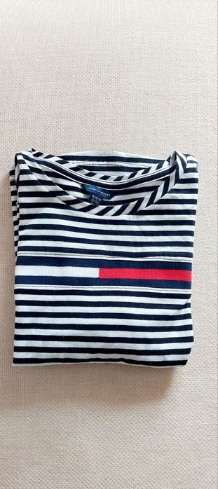 TOMMY HILFIGER нова оригинална блуза 8-10 г, HM къси дънки