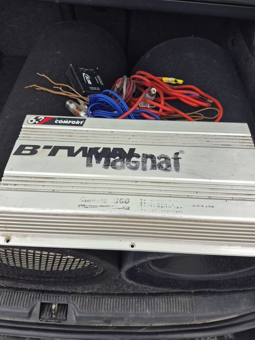 Vând subwoofer cu tot cu stație