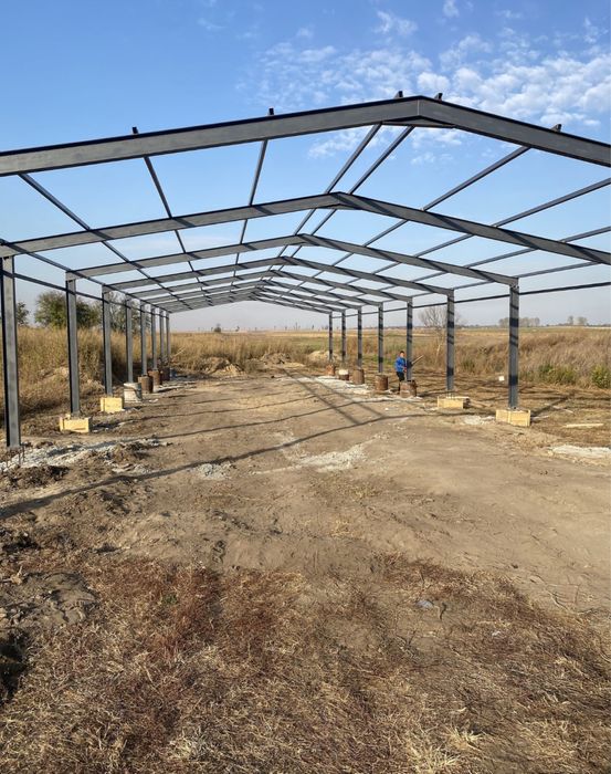 Vand structura metalica 10x20-4h