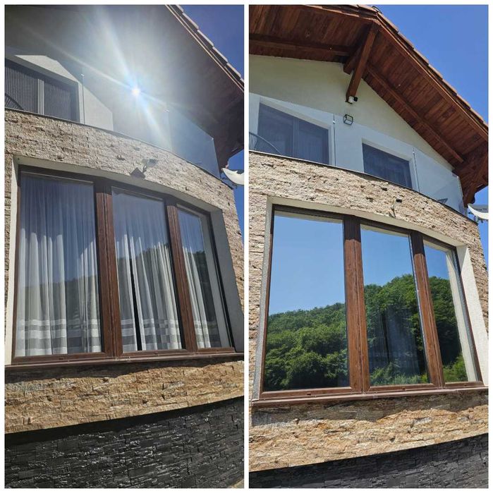 Folii geamuri cu protectie solara | Efect Oglindă | Cluj, Zalău