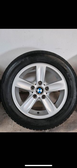Комплект Зимни Гуми BMW-1er-E87, 225/55 R16 99V M-Алум.Ориг-BMW джанти