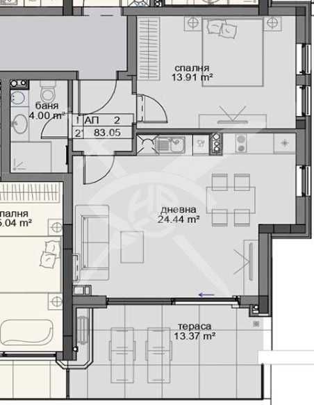 Двустаен апартамент Равда 505 - 17732