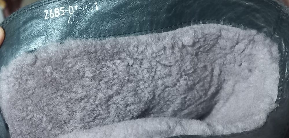 Продам сапоги из натуральной замши