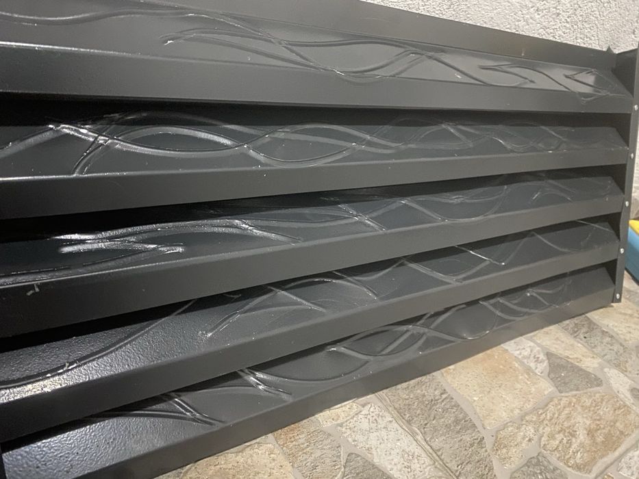 Ограда тип щора Метални врати