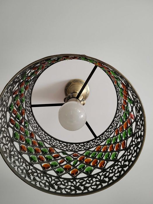 Люстры из иск.хрусталя