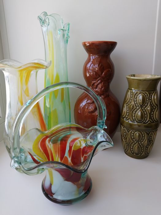 Вазы для цветов , конфетница