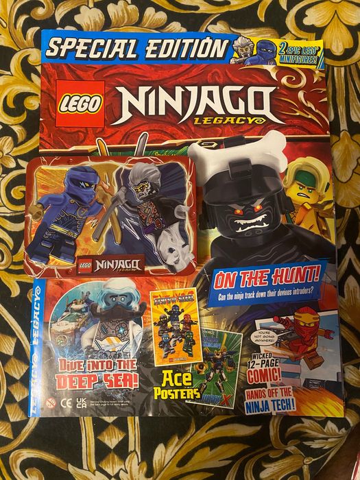 Списание Lego Ninjago Dracons Rising номер 121,125,126,30 лева за брой