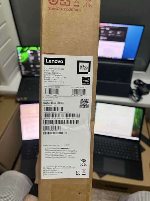 Lenovo IdeaPad Slim 3i  Запечатанный