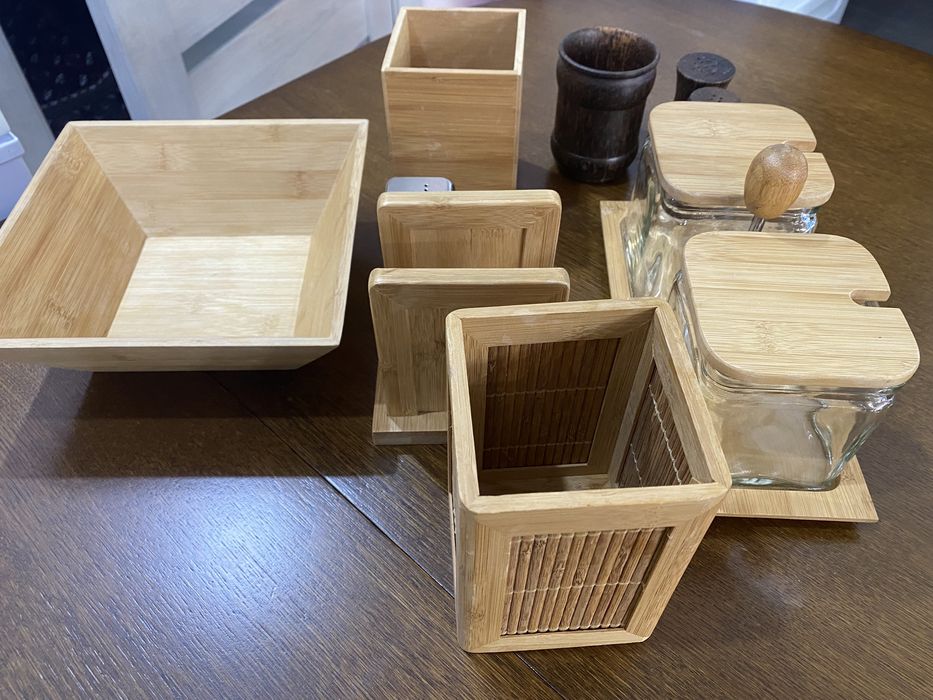 Набор из бамбука дерево