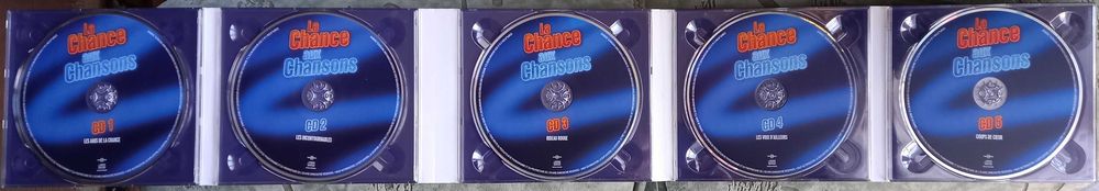 La Chance aux Chansons - френска музика комплект 5 диска
