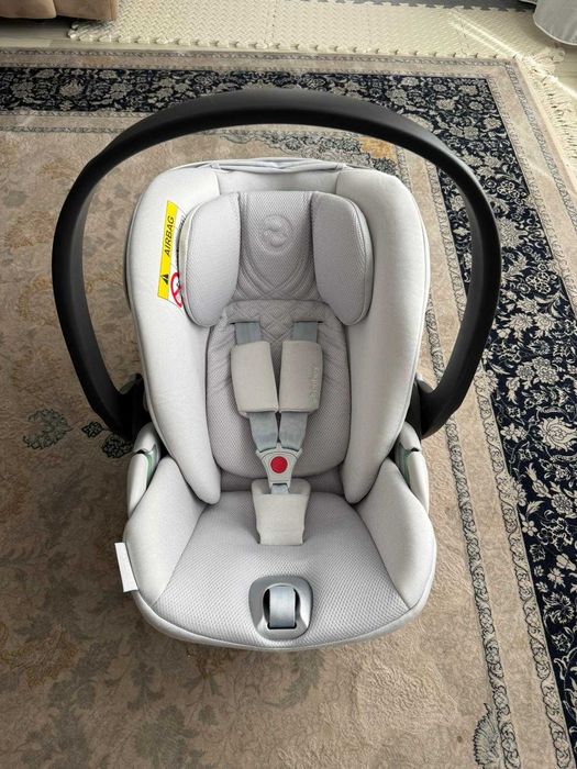 Scoica auto Cybex Cloud T+ Platinum White
