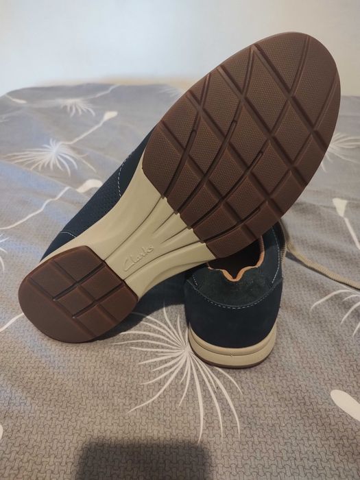Pantofi Clarks Stafford Park5 Albastru EU45