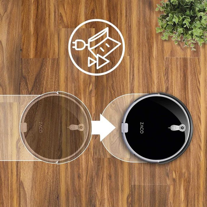 Прахосмукачка робот Zaco A8s с приложение и управление на Alexa