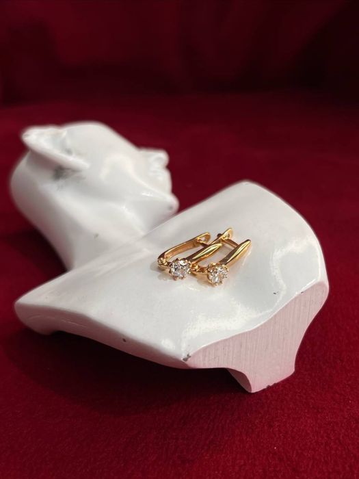 Золотые серьги/BariBarShop/0•0•24