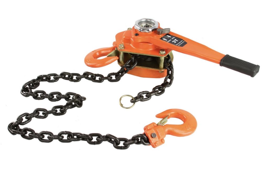 Верижна лебедка с тресчитка 3т 2м