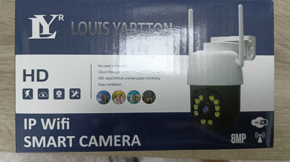 WiFi безжична камера 8MP цена при поръчка на 2бр и повече iCSee