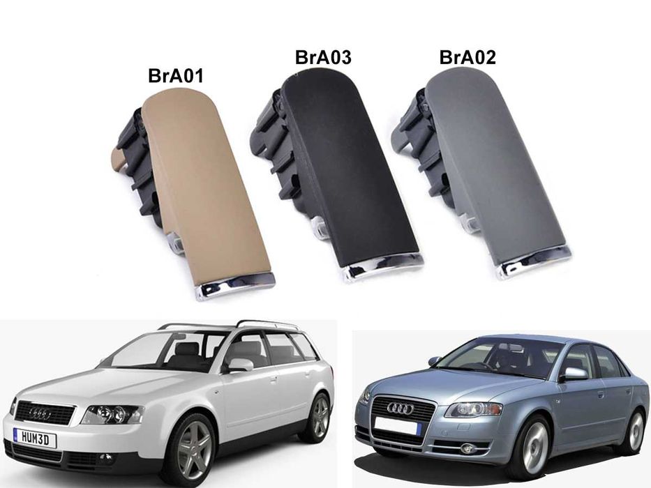 Reparatie buton clip clapeta capac Inchizatoare cotieră AUDI A4 B6 B7