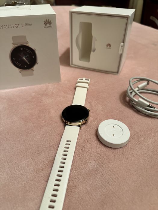 Ripley - SMARTWATCH HUAWEI WATCH GT2 42MM FROSTY WHITE