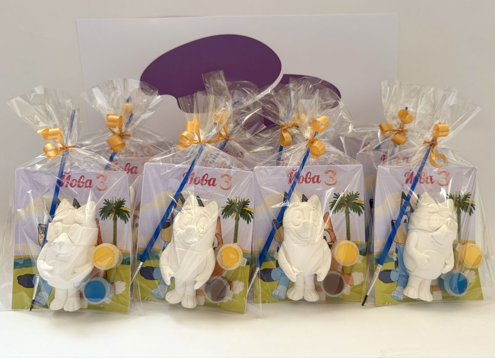 Подаръчета за детска градина, парти или училище - гипсови фигурки