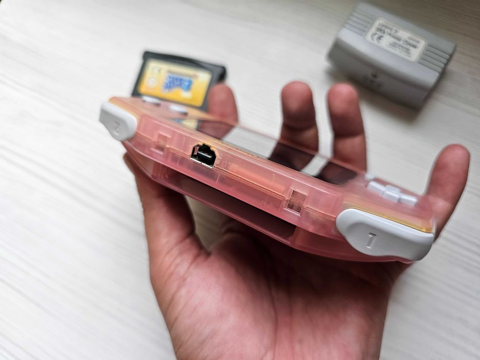 Nintendo Game Boy Advance Pink Clear