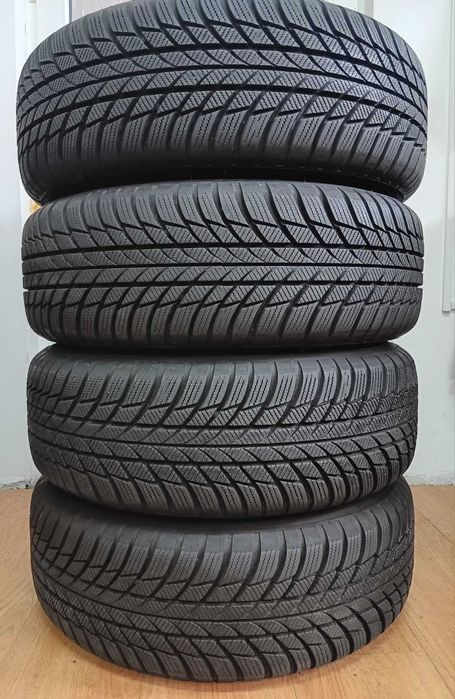 Jante 16 BMW G20 21 28 originale cu senzori anvelope iarnă MS 8-9 mm impecabile