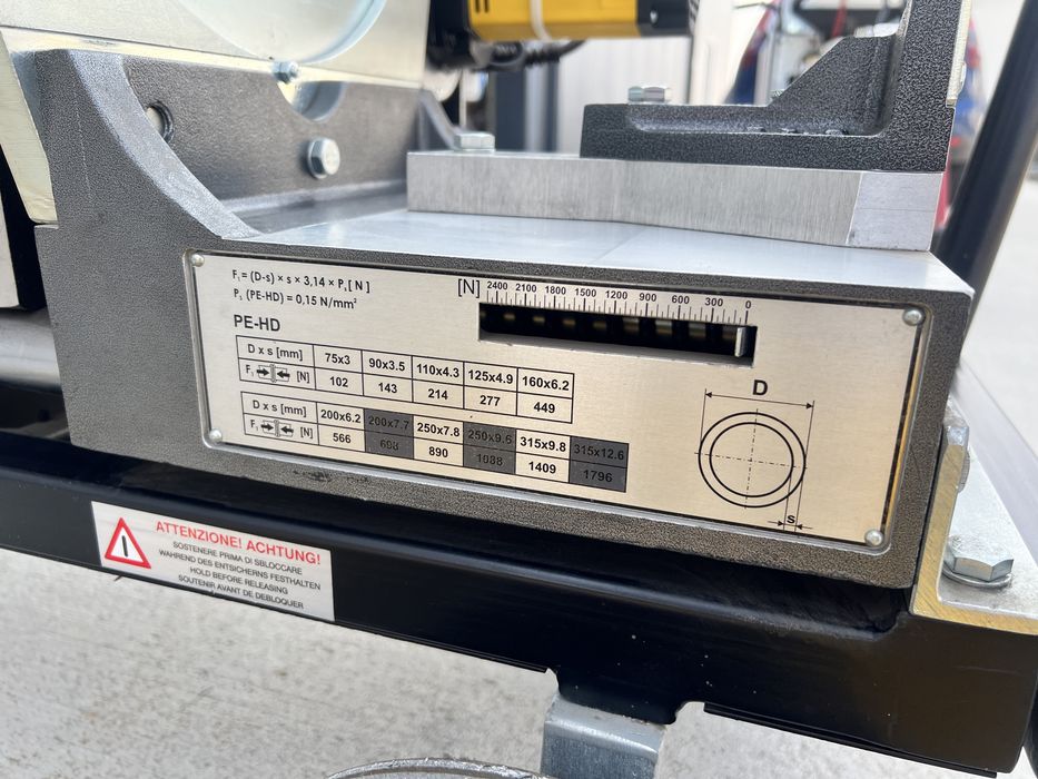 Pret redus 30% Masina lipit tevi REMS SSM 315 RF-EE Made in Germany