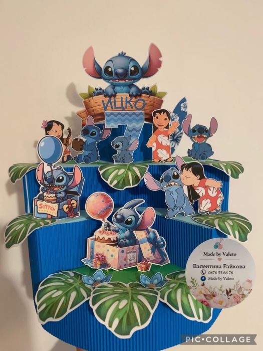 Картонена торта с различни теми и пълнеж