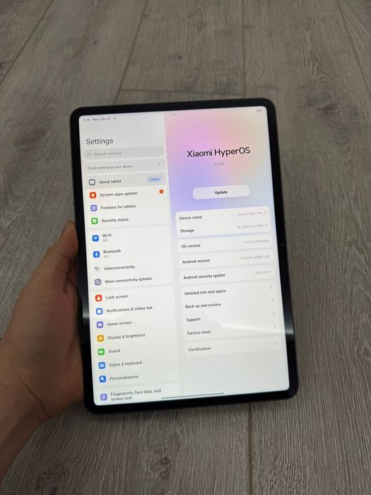 Xiaomi Pad 7 Pro 512 12+6