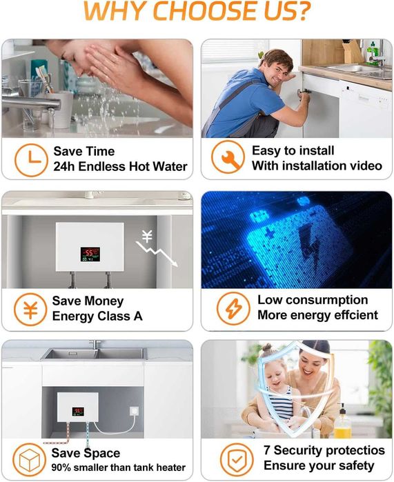 Мини електрически бойлер