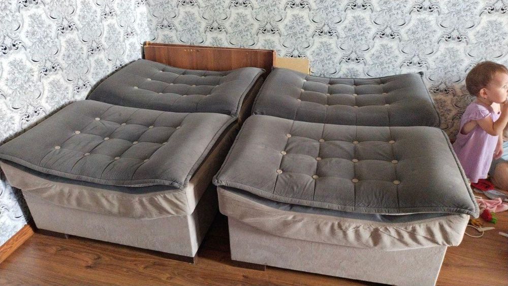 Диван и кресло раскладные
