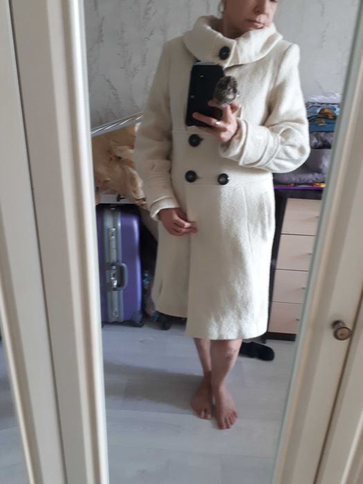 Пальто женское, кашемир