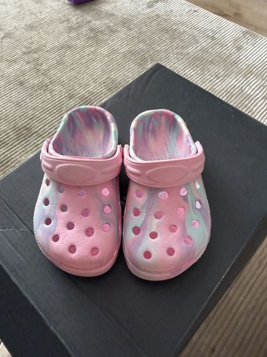 Кроксы на девочку, разных размеров, 3 пары