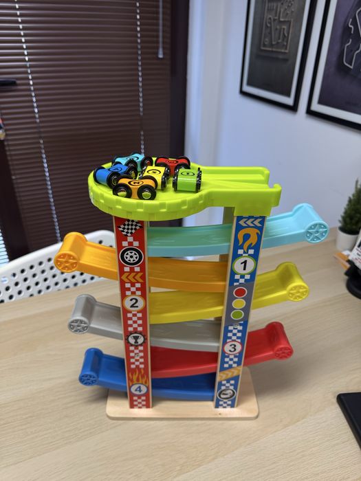 Tooky toy голяма пързалка за колички