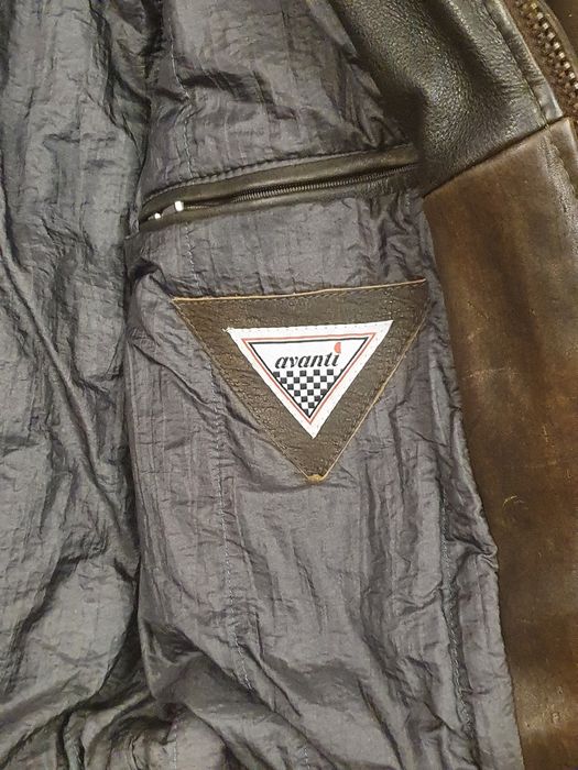 Geaca piele groasa stil biker marime 52 ,M-L,de la C&A