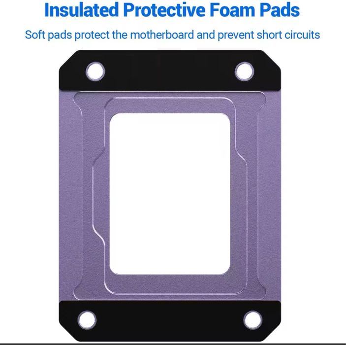 JEYI Монтажна алуминиева рамка LGA 1700, 1851 и AM5