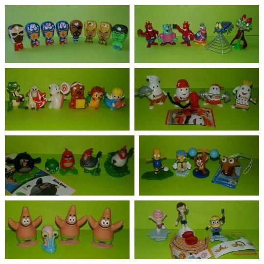 Игрушки из киндер сюрприза