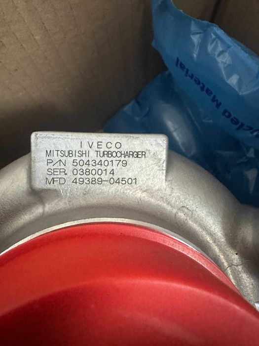 turbina iveco daily 3.0 euro 4