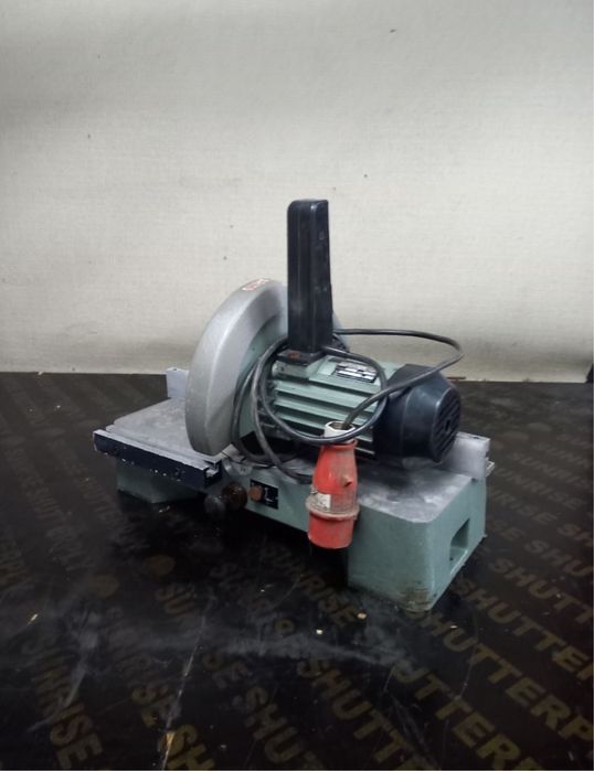 Настолен циркуляр метали алуминий, отсервизиран профи машин