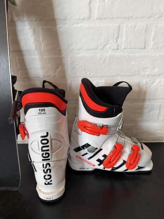 Детски ски ATOMIC J2 и Детски ски обувки ROSSIGNOL