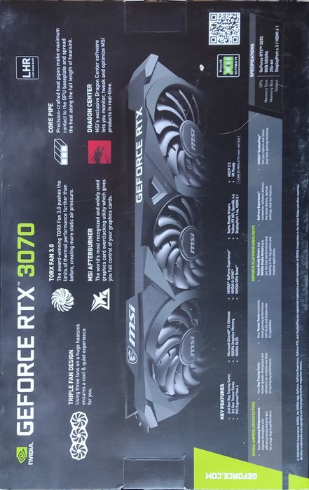 Geforce RTX 3070 ventus x3