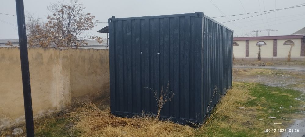 Сроно Продается контейнер 6 метровый готовый под ключ, имеется теплые