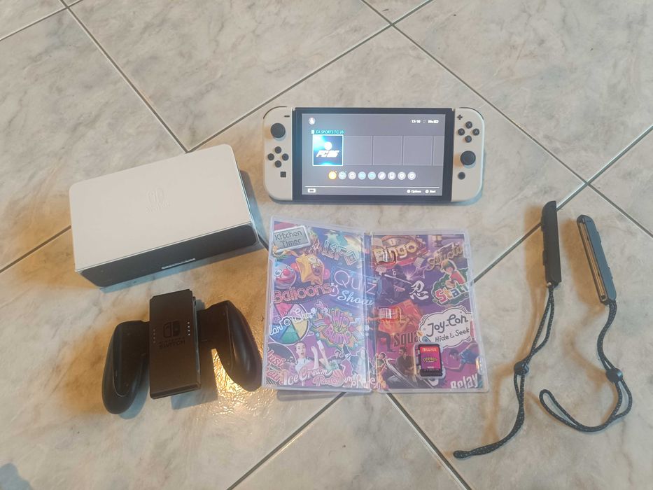 Vand Nintendo swicth oled (white)