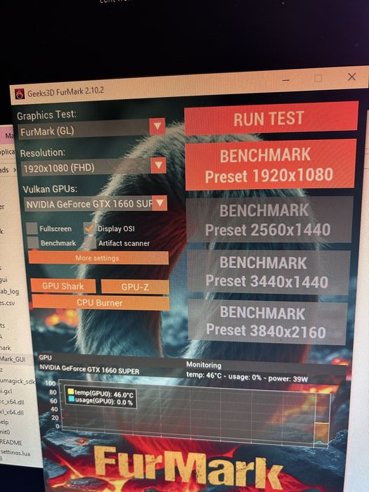 Placa video 1660 super functioneaza perfect