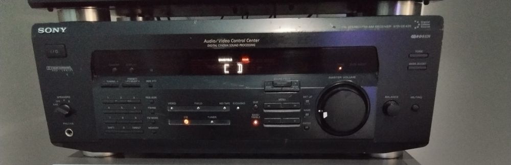 страхотен 200w оригинален 5.1 мощен рисиивър усилвател SONY нов внос