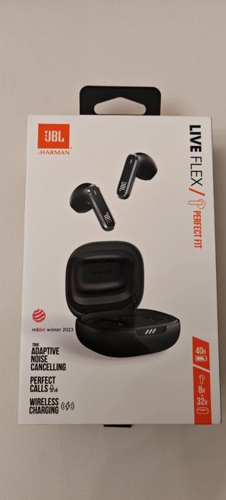 Casti JBL Live Flex, True wireless, Bluetooth, In-ear