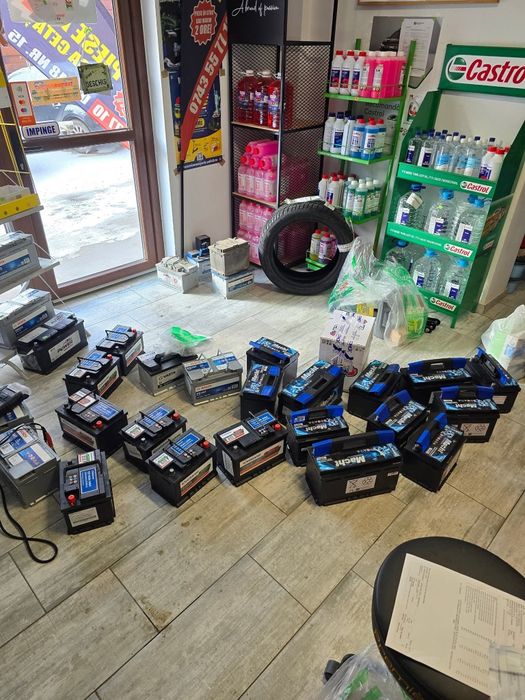 Baterii auto  doar noi cu garantie