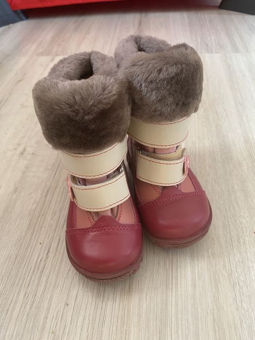 Детские сапоги натур